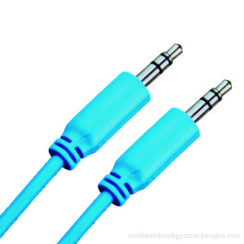 Earphone Jack Cables with Super Soft Wire, Various Colors Available